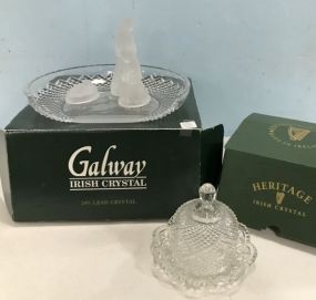 Galway Irish Crystal and Heritage Irish Crystal Pieces