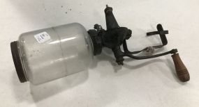 Vintage Arcade Coffee Wall Mount Grinder