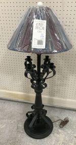 Ashley Taylor Ornate Metal Tall Lamp