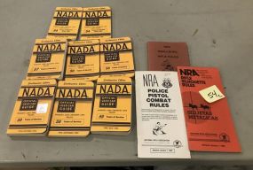 NADA Used Car Guides, and NRA Booklets