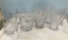 Block Crystal Pressed Glasses