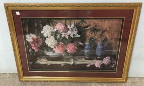 Gold Gilt Framed Still Life Print