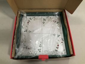 Pfaltzgraff Wooden Square Tray