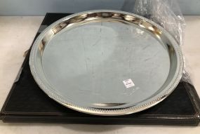 Jack Daniels No. 7 Silver Plate Serving Tray