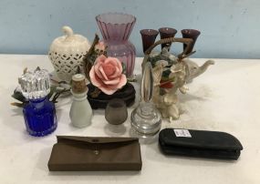 Group of Collectibles and Glassware