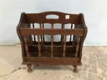 Vintage Canterbury Magazine Rack