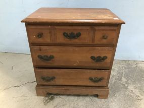 Maple Early American Style Night Stand
