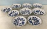 Blue Danube Bowls and Saucers