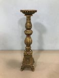 Decorative Gold Gilt Candle Stand