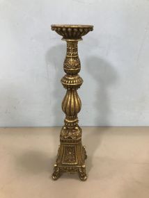 Decorative Gold Gilt Candle Stand