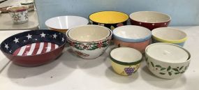 Group of Assorted Serving Bowls