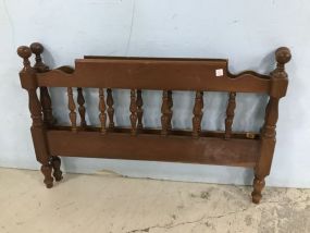 Colonial Style Twin Bed
