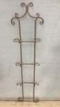 Wall Hanging Metal Plate Rack