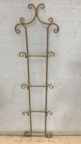 Wall Hanging Metal Plate Rack