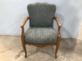 French Style Upholstered Arm Chair