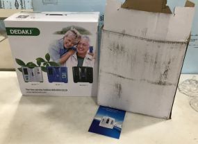 DEDAKJ Oxygen Concentrator and Household Oxygen Bar