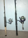 Field & Stream RV-20 and Daiwa Regal 3500 Spin Cast