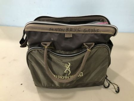 0434 Browning Tackle Bag with Lures and Grubs Fishing Online 2020