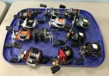 Collection of Assorted Style Fishing Reels
