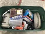 Crate of Fishing and Boat Accessories