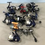 Group of Spin Cast Reels