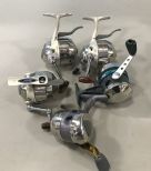 Five Fishing Reels