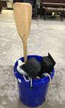 Bucket with Paddle, Paddles, Buoys