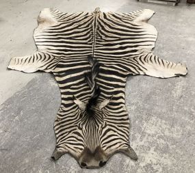 African Zebra Rug