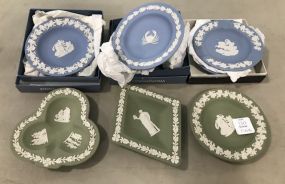 Six Wedgwood Pottery Pieces