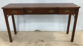 Hickory American Masterpiece Collection Chippendale Style Console Table/Sofa Table