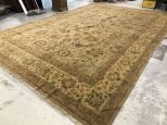 Large Oushak Hand Woven Area Rug