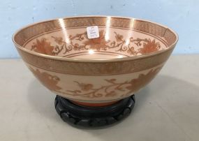 Hand Painted Andrea Porcelain Bowl