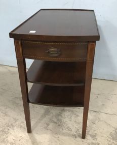 Pembroke Style Mahogany End Table