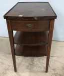 Pembroke Style Mahogany End Table