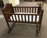 Antique Reproduction Baby Cradle