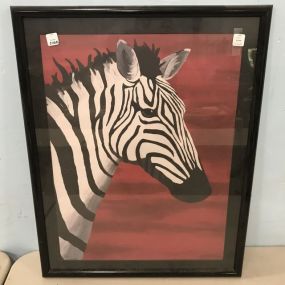 Zebra Artist Proof Print by Amanda