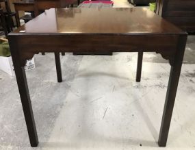 Wright Table Company Square Chippendale Style Table