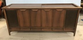 Mid Century Walnut Magnavox Console Stereo