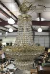 Vintage Water Fall Prism Chandelier