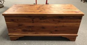 Push Button Cedar Storage Chest