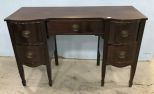 Mahogany Duncan Phyfe Vanity