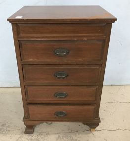 Mahogany Hepplewhite Style Side Table