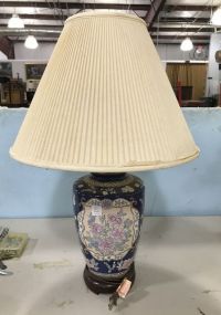 Modern Oriental  Style Vase Lamp