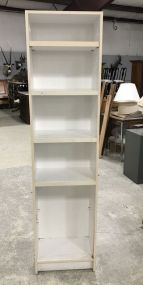 White Pressed Wood Storage Shelf
