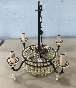 Small Decorative Beaded Light Fixture