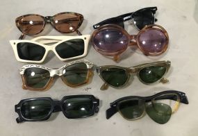 Seven Pair 1950's & 1960's Sunglasses