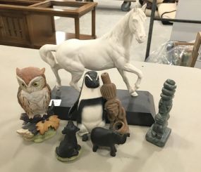 Spirit of the Wind Horse, and Animal Figurines