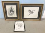 Three Animals Drawing by HTA