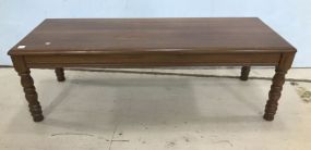 Duncan Phyfe Mahogany 1940's Small Coffee Table