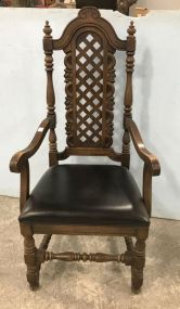 Vintage Renaissance Style Arm Chair